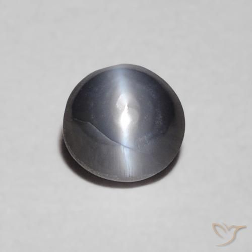 0.36ct طبيعي رمادى عين القط كريزوبيريل, بيضوي, غير شفاف