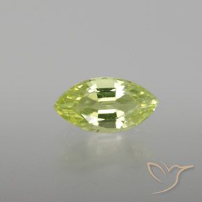 0.97ct طبيعي أصفر ليمونى فاتح كريزوبيريل, ماركيز, VVS-VS