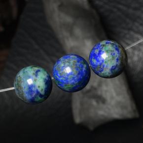 أحجار كريزوكولا متعدد الألوان طبيعية، جسم كروى / الكرة، غير شفاف، وزنها 27.71 قيراط