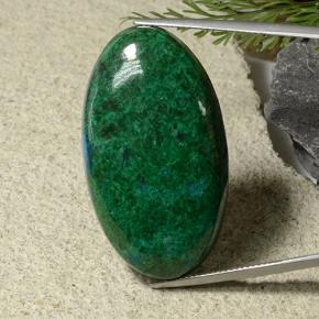 كريزوكولا متعدد الألوان طبيعي، قصة بيضاوى، 60.57 قيراط، غير شفاف