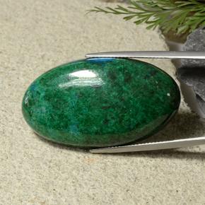 كريزوكولا متعدد الألوان طبيعي، قصة بيضاوى، 60.57 قيراط، غير شفاف