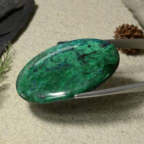 كريزوكولا متعدد الألوان طبيعي، قصة بيضاوى، 60.48 قيراط، غير شفاف