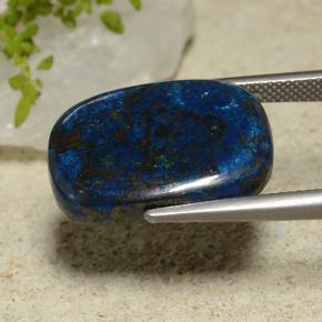 كريزوكولا متعدد الألوان طبيعي، قطع وسادة، 17.41 قيراط، غير شفاف