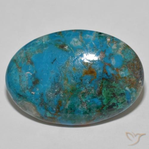 45.27ct طبيعي متعدد الألوان كريزوكولا, بيضوي, غير شفاف