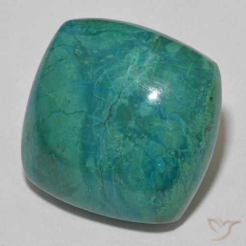 33.70ct طبيعي متعدد الألوان كريزوكولا, وسادة, غير شفاف