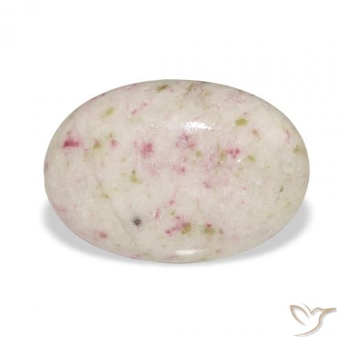 9.01ct طبيعي متعدد الألوان سينابار, بيضوي, غير شفاف