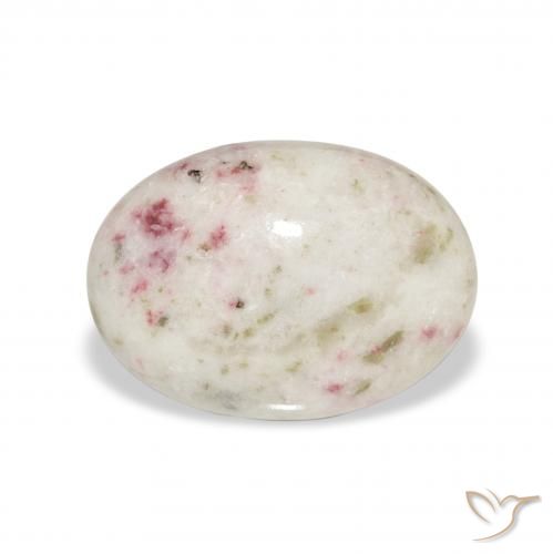 6.81ct طبيعي متعدد الألوان سينابار, بيضوي, غير شفاف