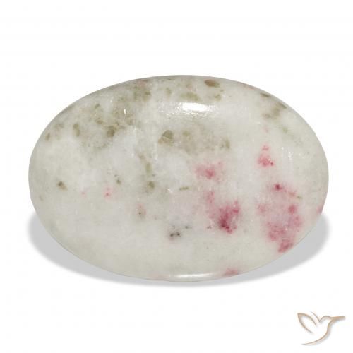 17.54ct طبيعي متعدد الألوان سينابار, بيضوي, غير شفاف