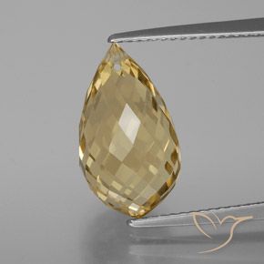 7.16ct طبيعي برتقالى ذهبة سيترين, بريوليت, VVS-VS