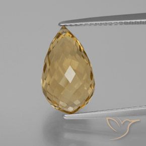 6.28ct طبيعي برتقالى ذهبة سيترين, بريوليت, VVS