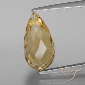 4.70ct طبيعي برتقالى-ذهبى سيترين, بريوليت, VVS-VS