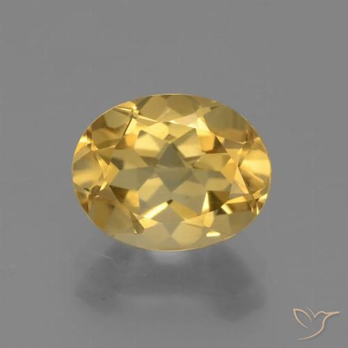 2.63ct طبيعي برتقالى ذهبة سيترين, بيضوي, VVS-VS