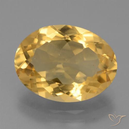 5.25ct طبيعي ذهب سيترين, بيضوي, VVS-VS
