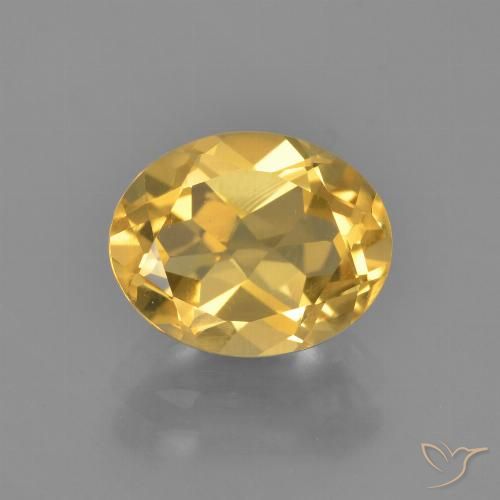 2.65ct طبيعي برتقالى ذهبة سيترين, بيضوي, VVS