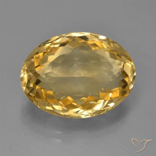 7.96ct طبيعي ذهبي سيترين, بيضوي, VVS