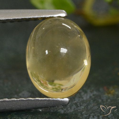 2.24ct طبيعي أصفر فاتح سيترين, بيضوي, شفاف