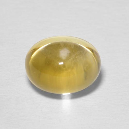 1.78ct طبيعي لون كريمى سيترين, بيضوي, شفاف