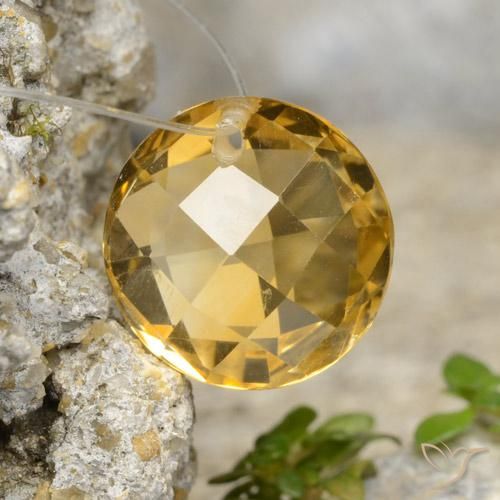 4.79ct طبيعي برتقالى ذهبة سيترين, دائري, VVS