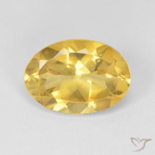5.09ct طبيعي برتقالى ذهبة سيترين, بيضوي, VVS-VS