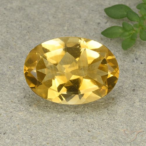 5.03ct طبيعي برتقالى ذهبة سيترين, بيضوي, VVS-VS