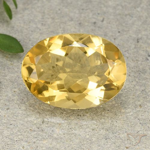 4.68ct طبيعي برتقالى ذهبة سيترين, بيضوي, VVS-VS