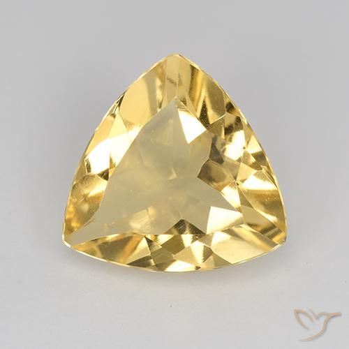 1.74ct طبيعي برتقالى ذهبة سيترين, مثلثى, VVS-VS