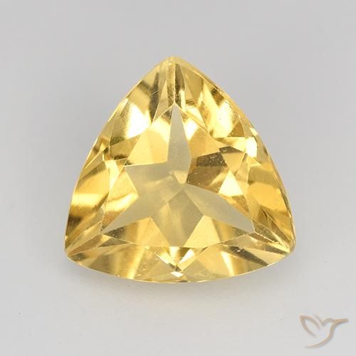 2.02ct طبيعي برتقالى ذهبة سيترين, مثلثى, VVS-VS
