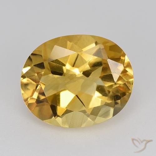 4.59ct طبيعي برتقالى ذهبة سيترين, بيضوي, VVS-VS