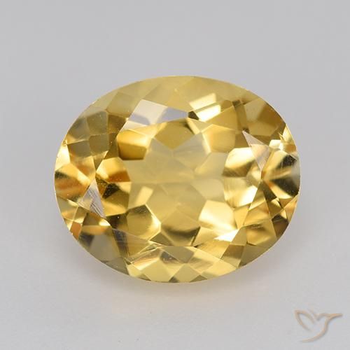 4.53ct طبيعي برتقالى ذهبة سيترين, بيضوي, VVS-VS