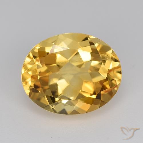 4.76ct طبيعي برتقالى ذهبة سيترين, بيضوي, VVS-VS