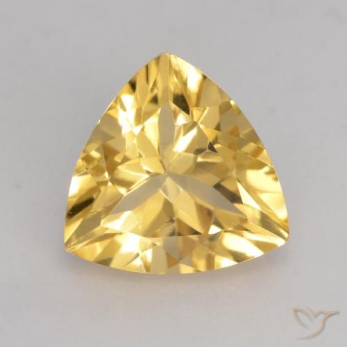 2.20ct طبيعي ذهبى متوسط سيترين, مثلثى, VVS-VS, Photo A