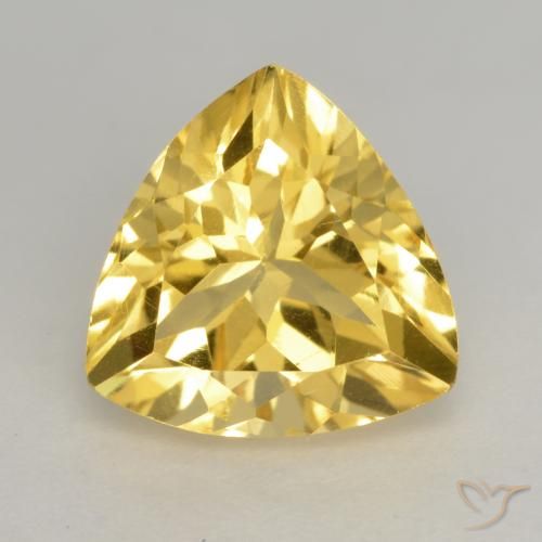 2.39ct طبيعي برتقالى ذهبة سيترين, مثلثى, VVS-VS