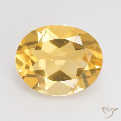 3.13ct طبيعي ذهب سيترين, بيضوي, VVS-VS