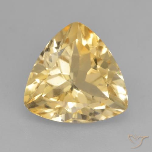 2.23ct طبيعي ذهب سيترين, مثلثى, VVS-VS