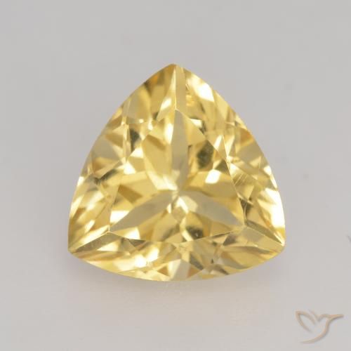 2.34ct طبيعي ذهب سيترين, مثلثى, VVS-VS