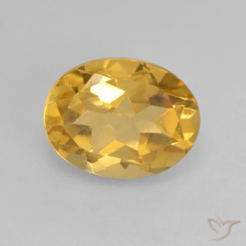 1.91ct طبيعي برتقالى ذهبة سيترين, بيضوي, VVS-VS