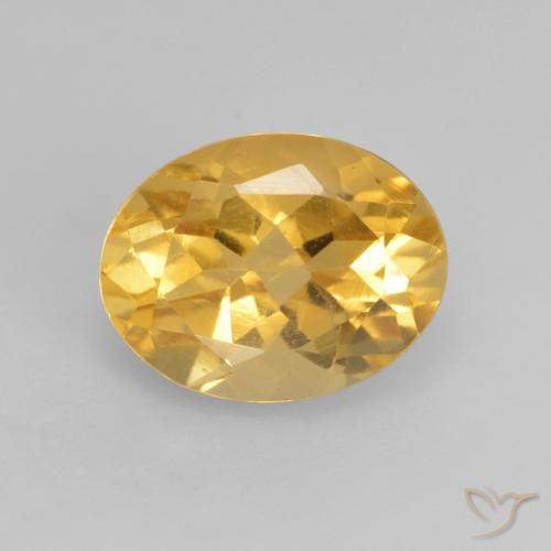 2.02ct طبيعي برتقالى ذهبة سيترين, بيضوي, VVS-VS