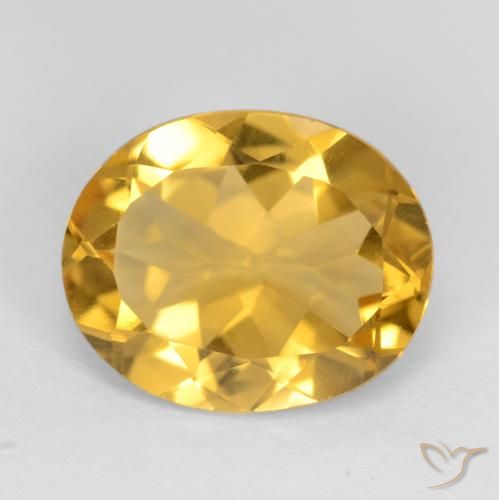 2.79ct طبيعي ذهبى غامق سيترين, بيضوي, VVS-VS