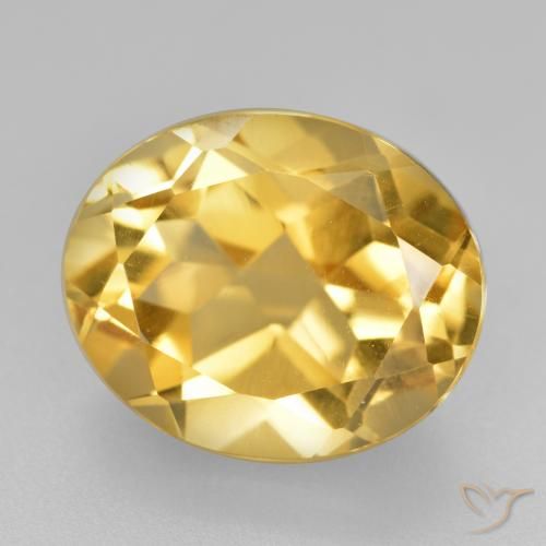 5.01ct طبيعي برتقالى ذهبة سيترين, بيضوي, VVS-VS