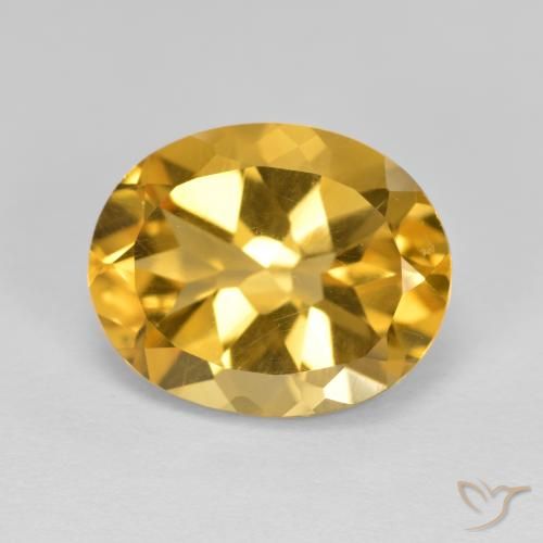 4.12ct طبيعي برتقالى ذهبة سيترين, بيضوي, VVS-VS