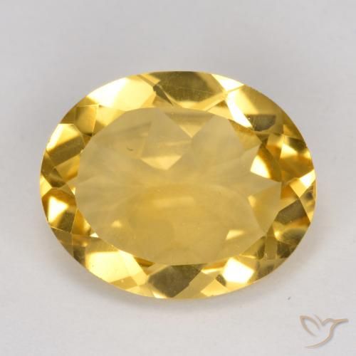 3.90ct طبيعي برتقالى ذهبة سيترين, بيضوي, VVS-VS