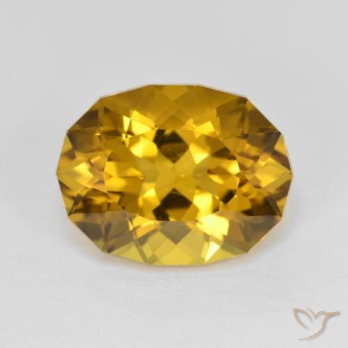 4.35ct طبيعي ذهبى بنى سيترين, فانسى, قليلا جدا