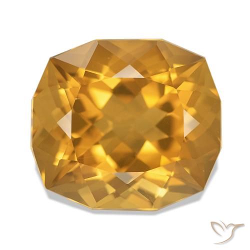8.26ct Medium Dark-Golden سيترين, فانسى, VVS