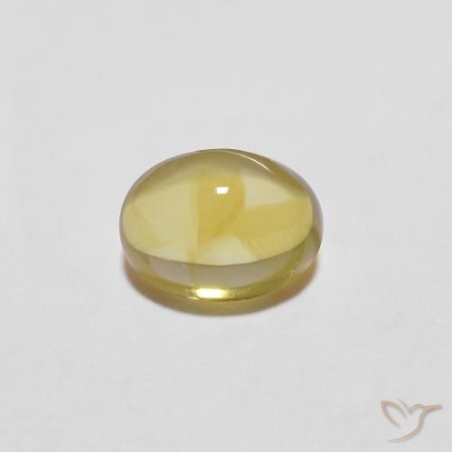 1.68ct طبيعي ذهبي سيترين, بيضوي, شفاف