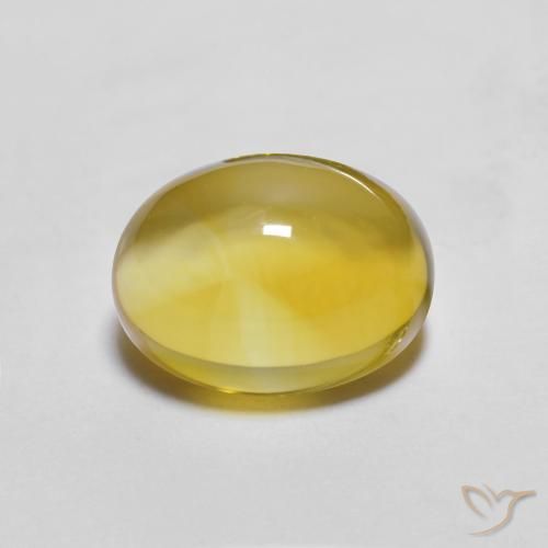 2.22ct طبيعي ذهبى مصفر سيترين, بيضوي, شفاف