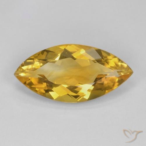 5.63ct طبيعي برتقالى ذهبة سيترين, ماركيز, VVS-VS