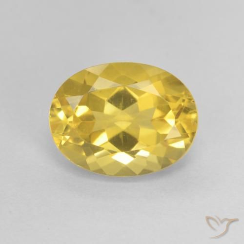 1.93ct طبيعي برتقالى ذهبة سيترين, بيضوي, VVS-VS