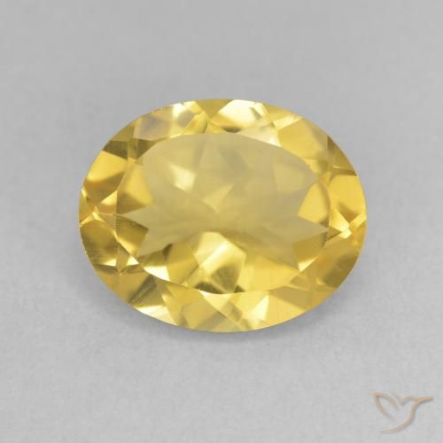 3.18ct طبيعي برتقالى ذهبة سيترين, بيضوي, VVS-VS