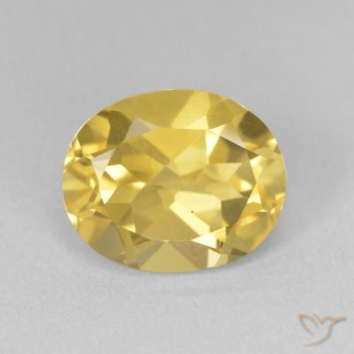 3.26ct طبيعي برتقالى ذهبة سيترين, بيضوي, VVS-VS