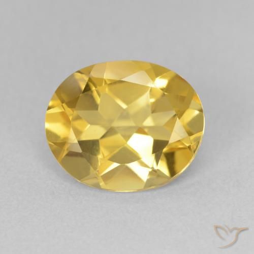2.94ct طبيعي برتقالى ذهبة سيترين, بيضوي, VVS-VS